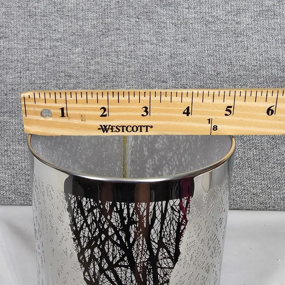 PARTYLITE ENCHANTED WOODLAND VOTIVE HURRICANE – RARE RETIRED – NIB – P90931